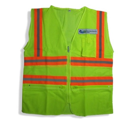 Áo phản quang lưới có túi 